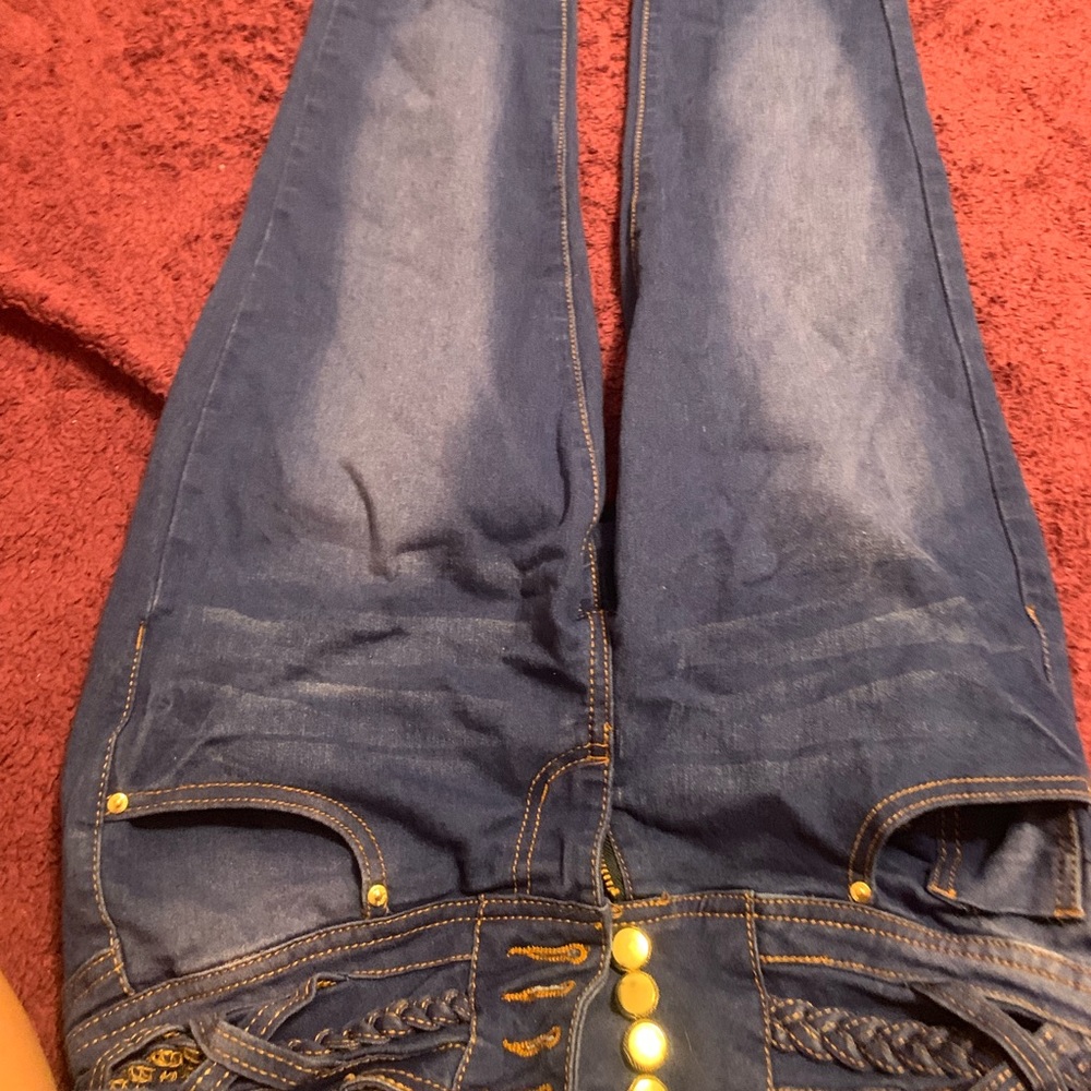 Blue rope jeans